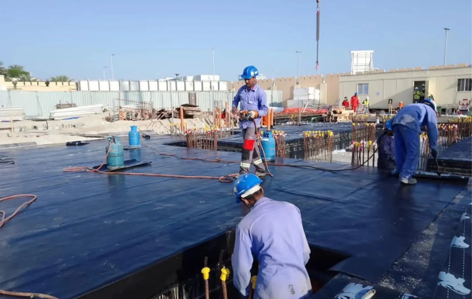 Concrete Casting for Pier and Pier Cap