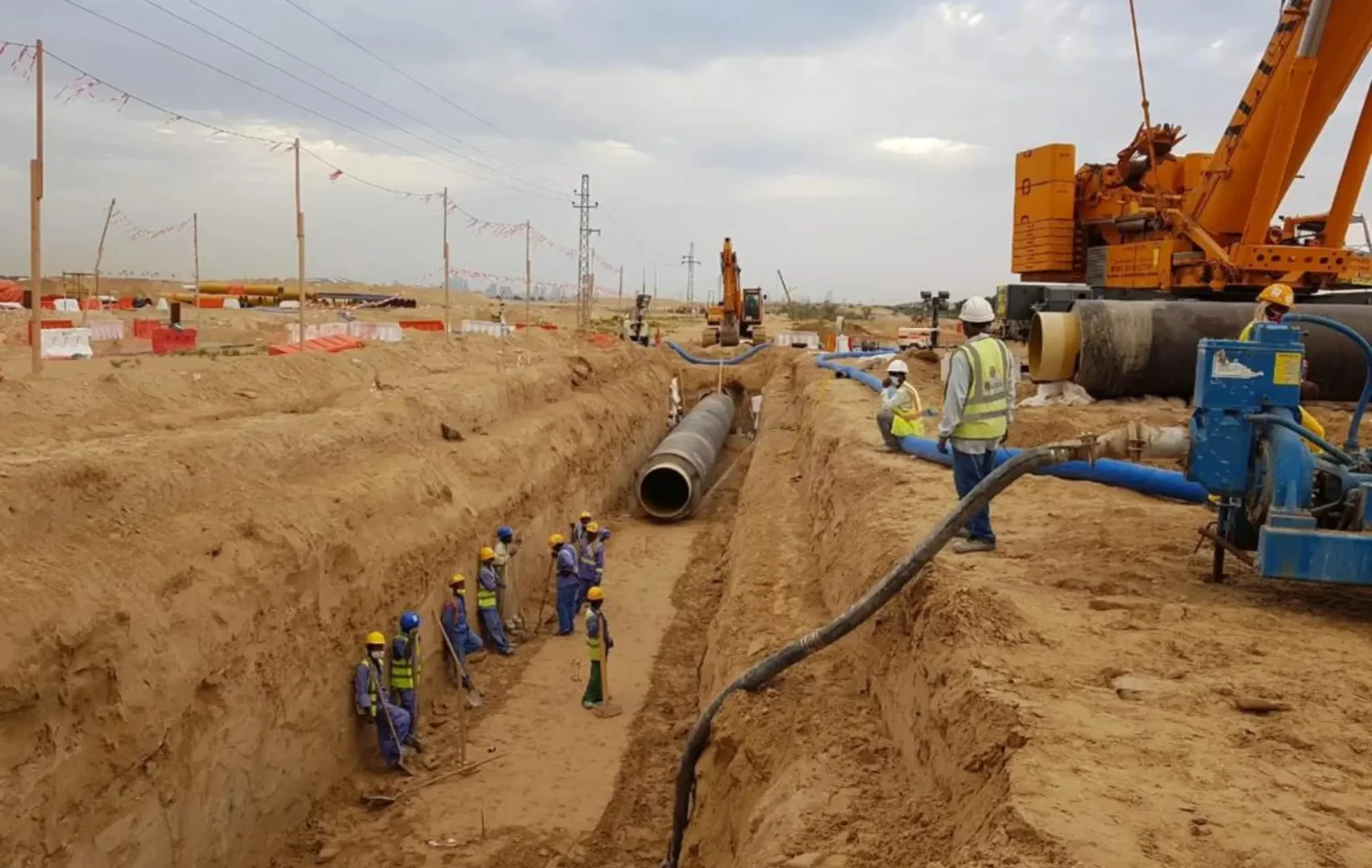 Sewer Network Construction